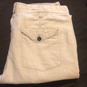 H&M men’s casual drawstring linen pants